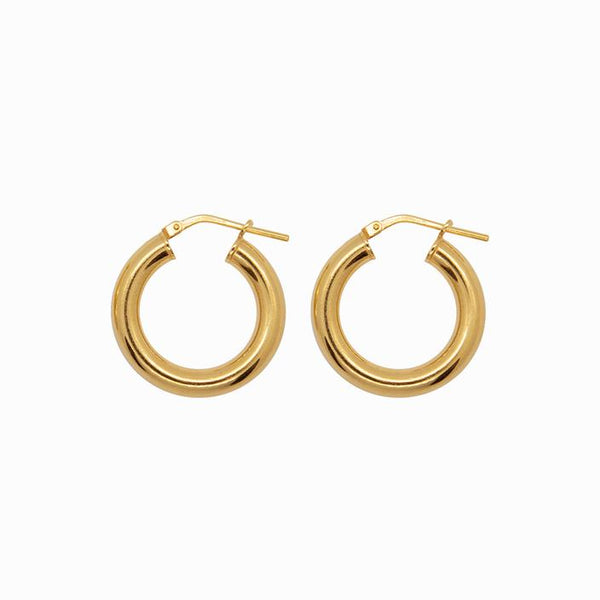 Sister Large Chunky Hoops / Gold