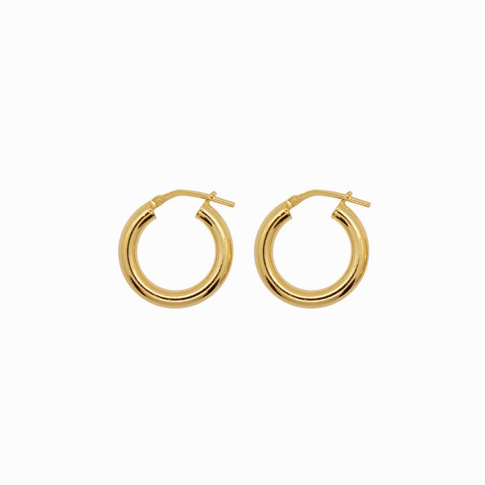 Sister Small Chunky Hoops / Gold