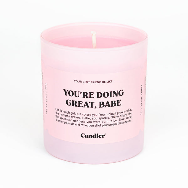 Doing Great Candle  / Duftkerze