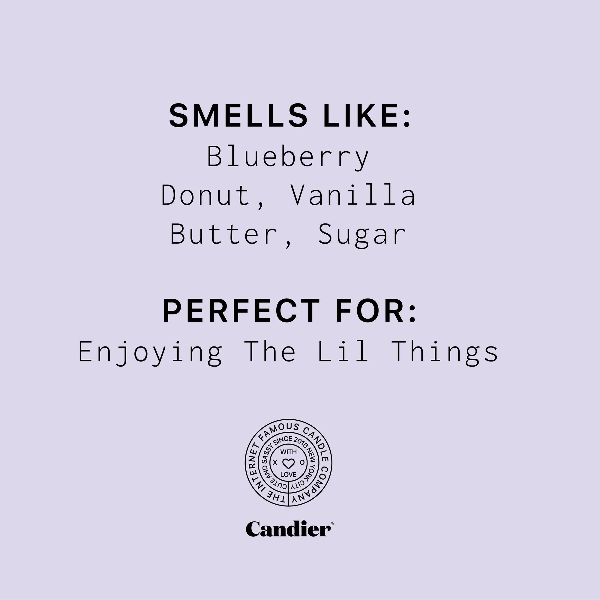 DONUT Kill my Vibe Candle  / Duftkerze