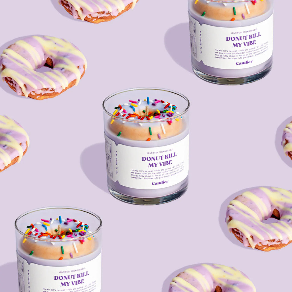 DONUT Kill my Vibe Candle  / Duftkerze