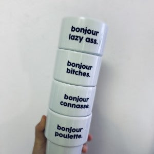 Félicie Aussi Cup Bonjour Bit**es / Becher