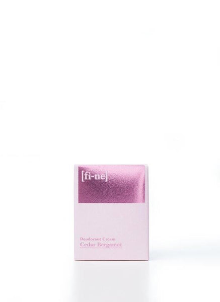 Fine Deodorant Jar Cedar Bergamot / Tiegel