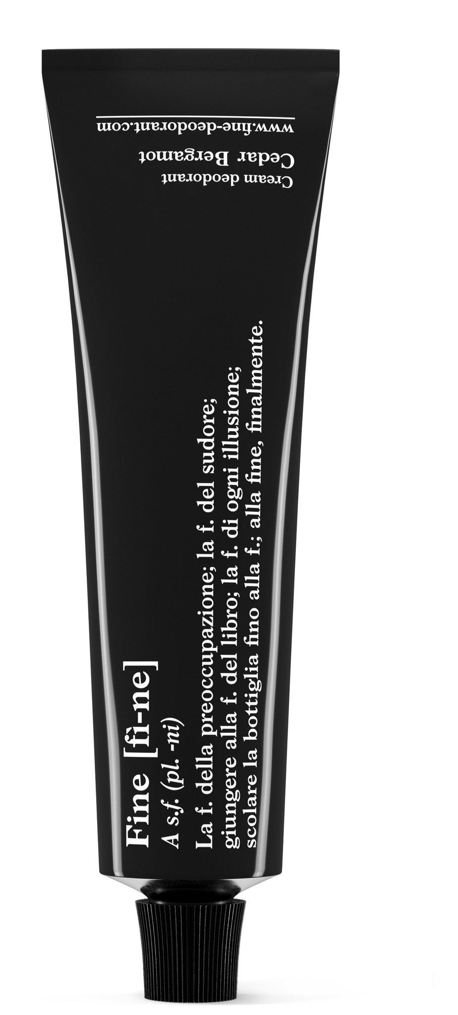 Fine Deodorant Tube Cedar Bergamot
