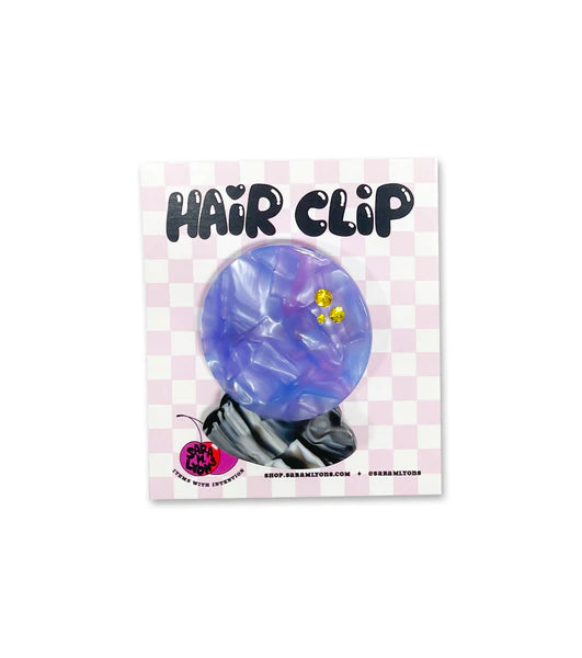 Miss Lyons AceTate Hair Clip CRYSTAL BALL