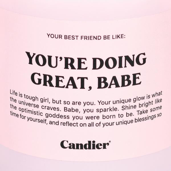 Doing Great Candle  / Duftkerze