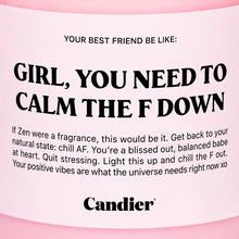 Girl Calm Down Candle  / Duftkerze