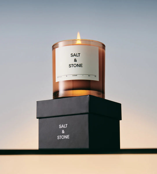 Salt & Stone Scented Candle / Duftkerze