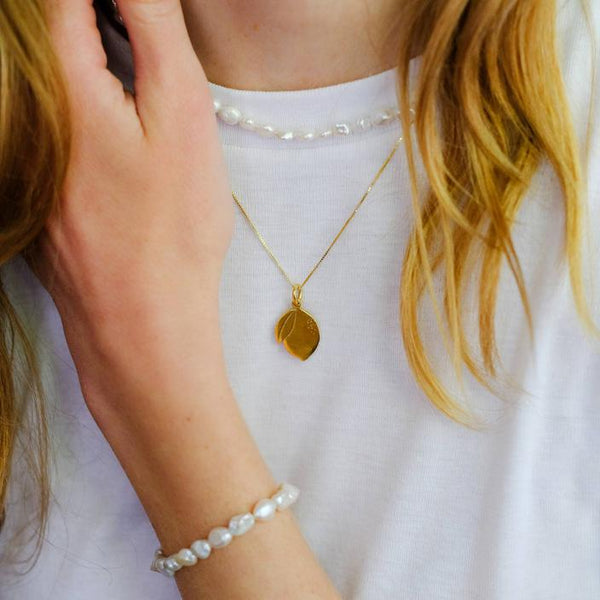 Sister Lemon Charm / Zitronen Anhänger Gold