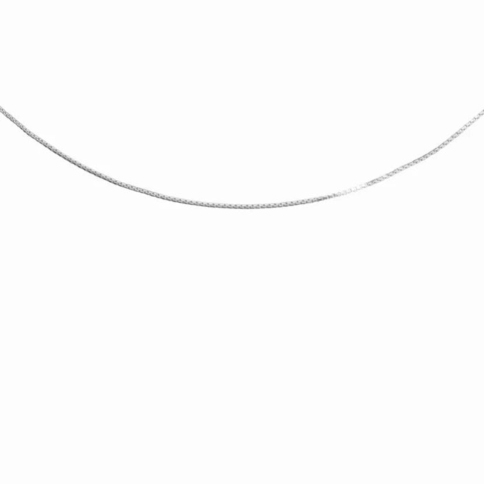 Sister Box Chain 45 cm / Box-Kette Halskette 45 cm / SILVER
