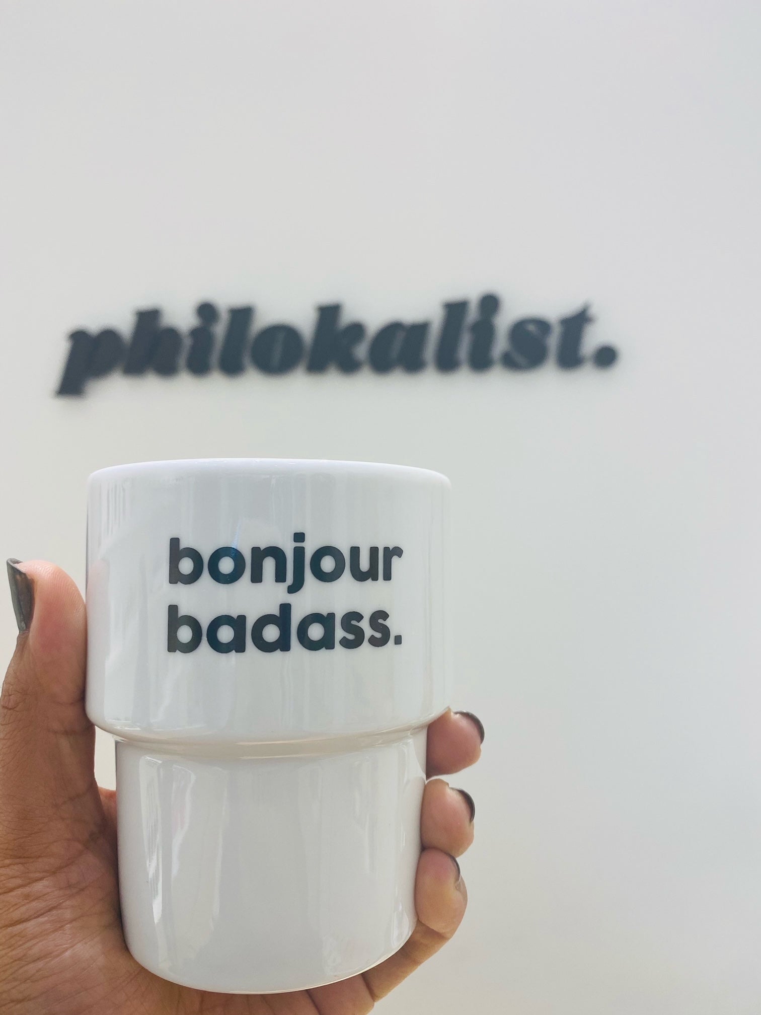 Félicie Aussi Cup Bonjour Bad A** / Becher