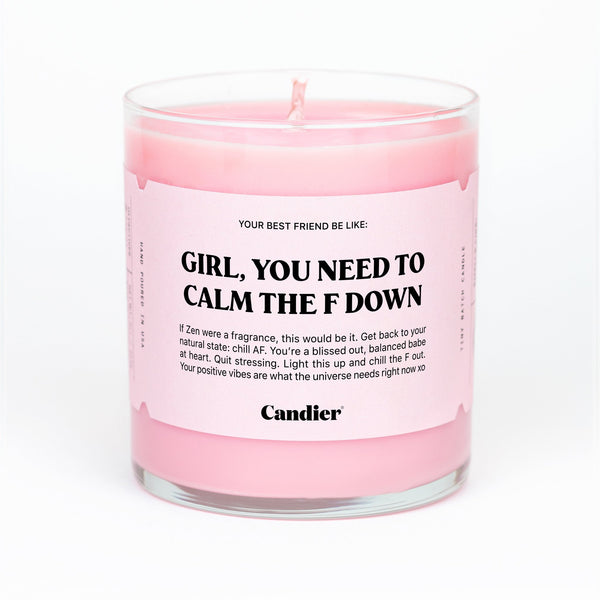 Girl Calm Down Candle  / Duftkerze