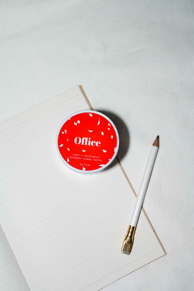 to : from CEDAR + EUCALYPTUS OFFICE Candle